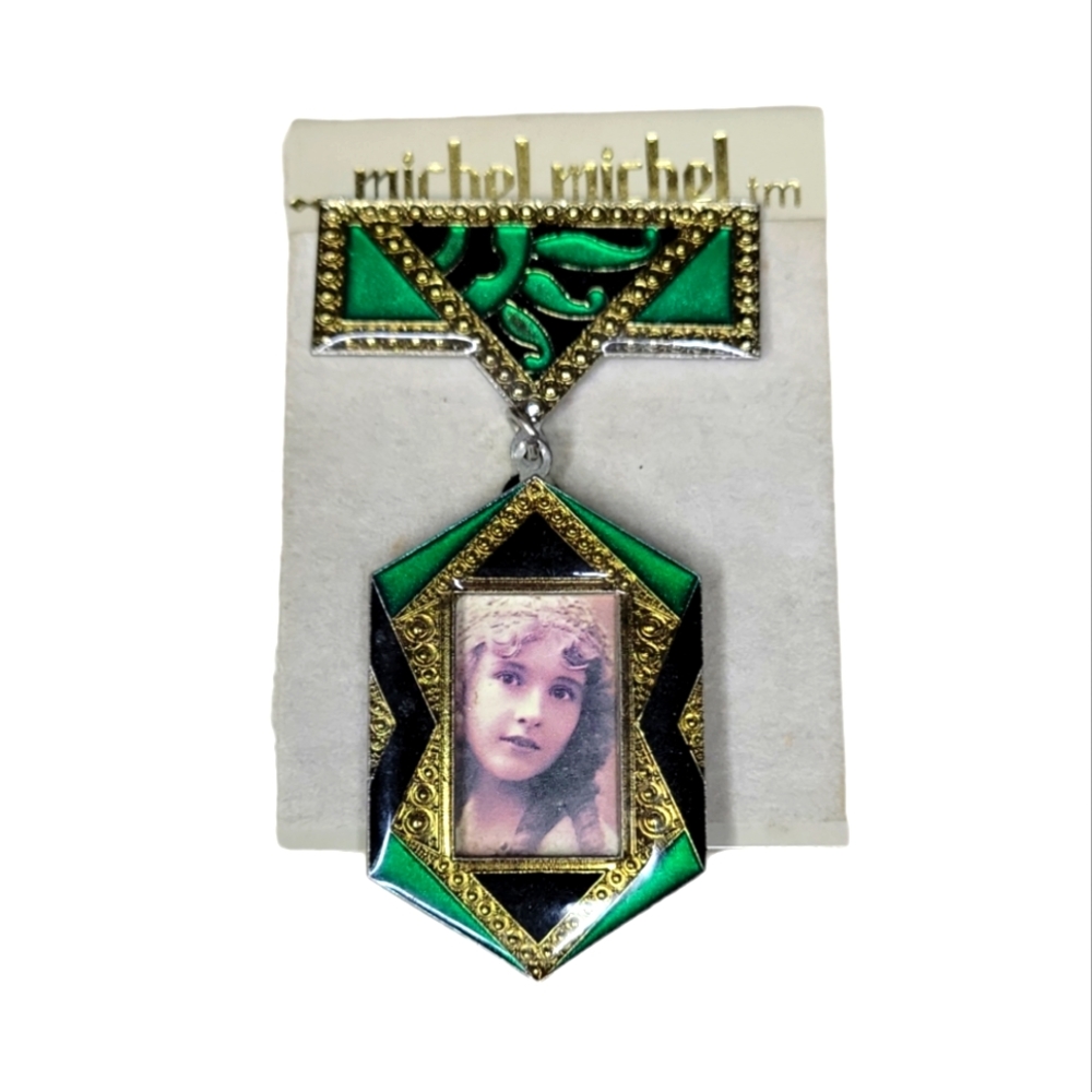 Vintage Michel art deco brooch